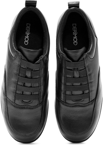 Kadın Siyah Dolgu Topuklu Comfort Ayakkabı 24WFD236618