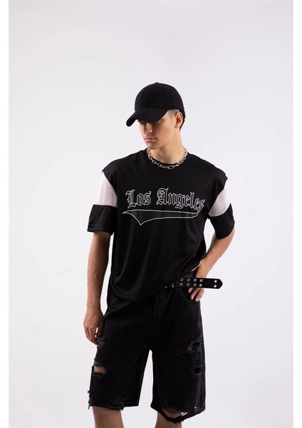 Oversize Los Angeles Forma T-Shirt