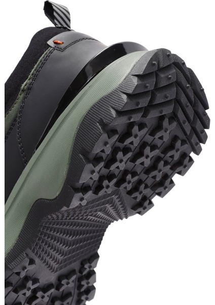 Erkek Yeşil Bağcıklı Nubuk Deri Sneaker 24WFD6505V3