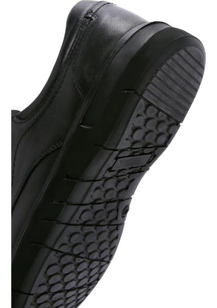 Erkek Siyah Bağcıklı Casual Ayakkabı 24WFD710018