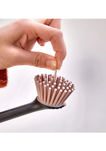 Yumuşak Silikon Uçlu Bulaşık Fırçası, Temizlik Için Idealdir