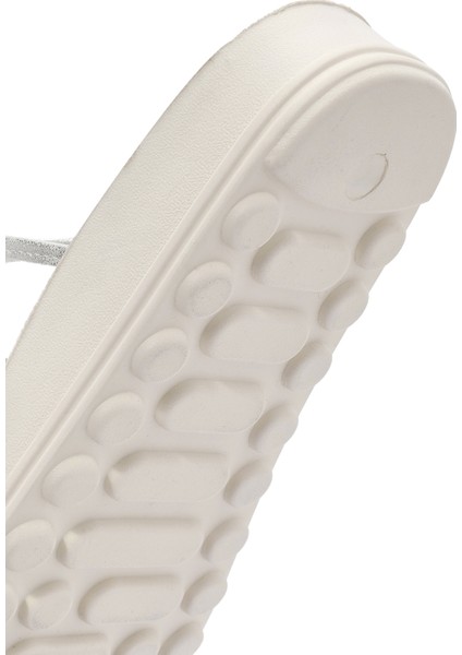 Kadın Şeffaf Çift Tokalı Taşlı Terlik 25SFE460718