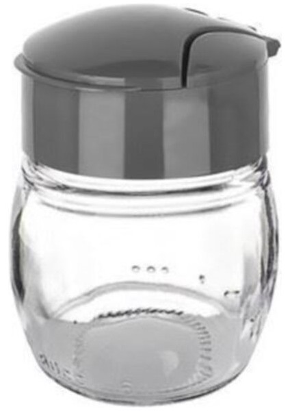 Cam Tuzluk 80ML Gri, Şık ve Hafif, 1 Adet