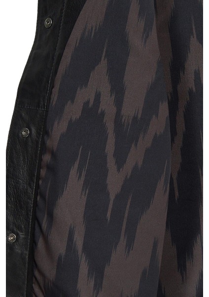 Jennifer Kadın Siyah Deri Ceket 24WGD5228U7