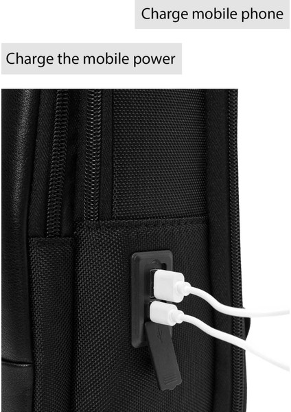 Erkek Siyah Sırt Çantası 24WBD30006F