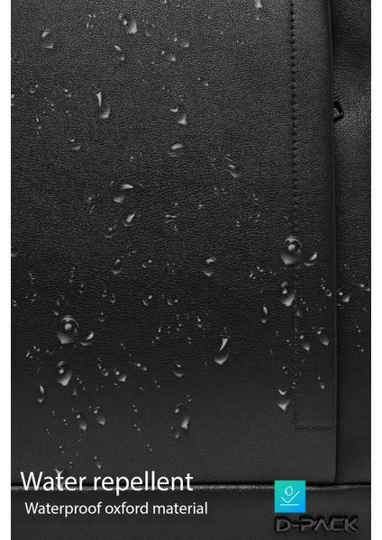 Erkek Siyah Sırt Çantası 24WBD30006F