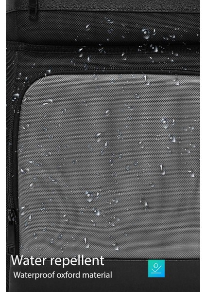 Erkek Siyah Kumaş Sırt Çantası 24WBD30026F