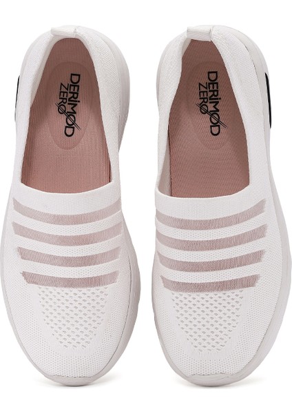 Zero Kadın Beyaz Kumaş Casual Sneaker 25SFE49526F