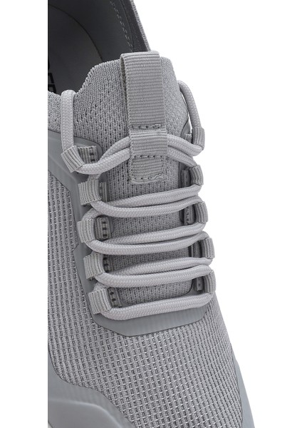 Zero Kadın Gri Bağcıklı Kumaş Sneaker 25SFE49566F