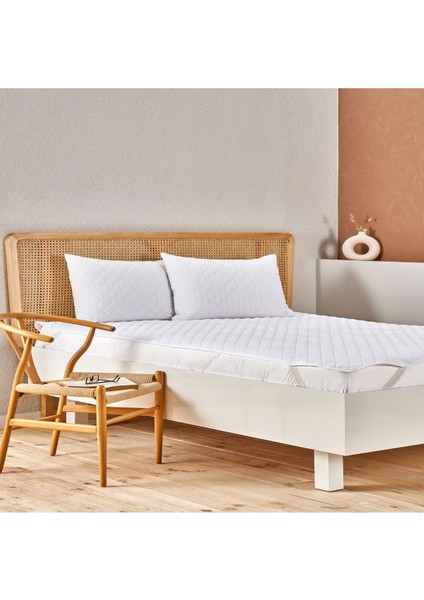 Yatak Alezi Tek Kişilik Sıvı Geçirmez Beyaz Veya Gri, Koruyucu ve Rahat Uyku