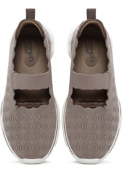 Zero Kadın Vizon Kumaş Sneaker 25SFE49506F