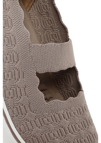 Zero Kadın Vizon Kumaş Sneaker 25SFE49506F