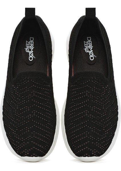 Zero Kadın Siyah Kalın Tabanlı Sneaker 25SFE49546F
