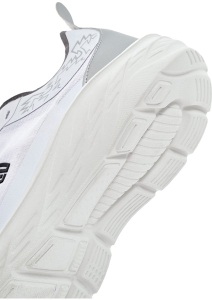 Kadın Beyaz Bağcıklı Kalın Tabanlı Sneaker 25SFE49626F