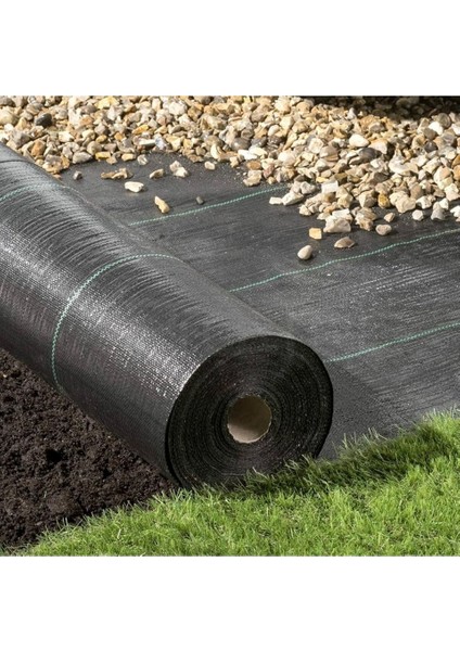 Abkplastik Siyah Peyzaj Taban Örtüsü 105CM