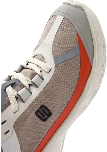Kadın Bej Bağcıklı Kalın Tabanlı Sneaker 25SFE49626F