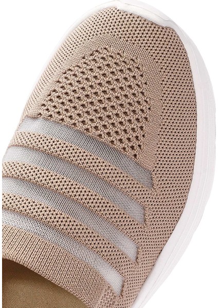 Zero Kadın Bej Kumaş Casual Sneaker 25SFE49526F