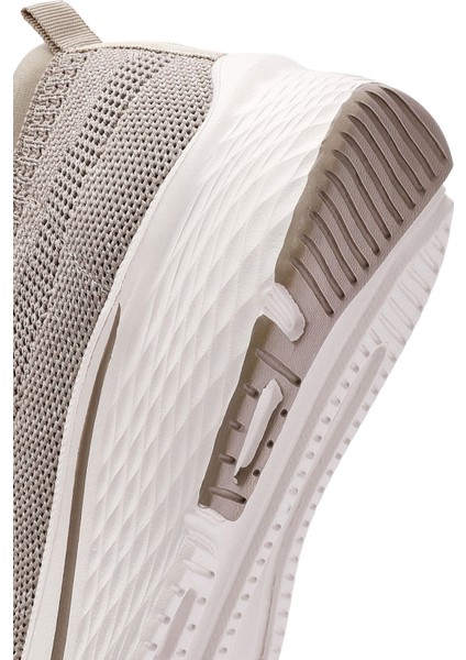 Zero Kadın Bej Kalın Tabanlı Kumaş Sneaker 25SFE49536F
