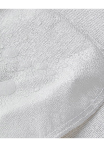 Yumuşak Pamuklu Sıvı Geçirmez Tek Kişilik Alez Beyaz ve Yeşil modelleri