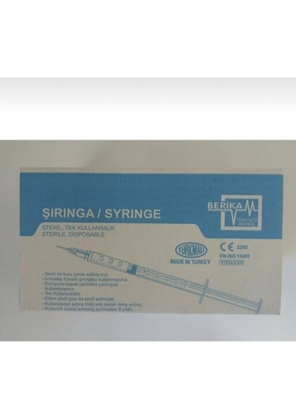 1 ml Kahverengi 26 gr İnsülin Enjektörü 100 ADET fırsatları