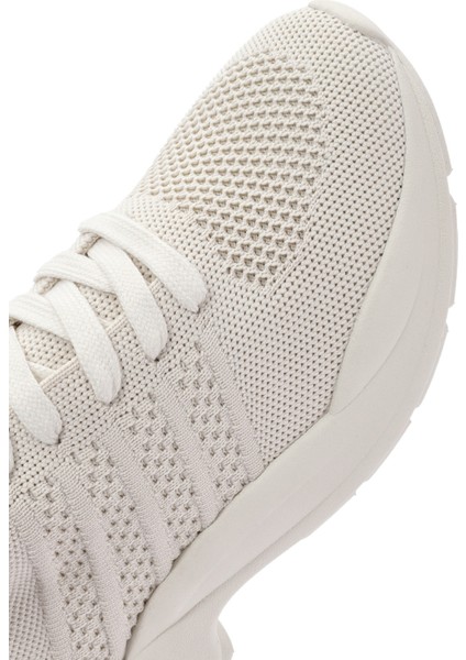 Zero Kadın Bej Bağcıklı Kalın Tabanlı Sneaker 25SFD43146F