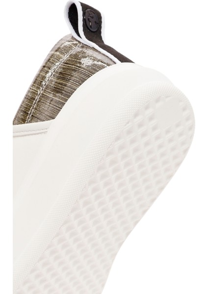 Acbc x Kadın Beyaz Bağcıklı Kalın Tabanlı Sneaker 24WFD435014