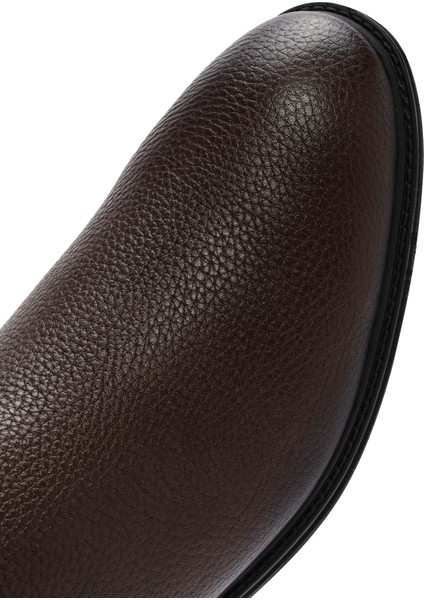 Erkek Kahverengi Deri Casual Chelsea Bot 24WFD7540FT