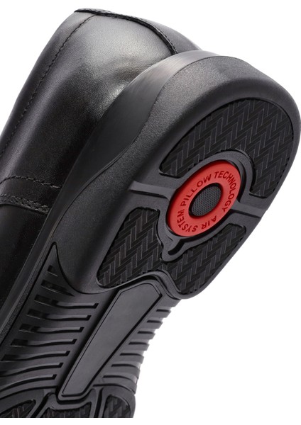 Erkek Siyah Bağcıklı Deri Casual Ayakkabı 24WFD677518