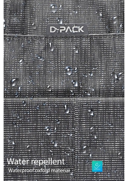 D-Pack Erkek Gri Kumaş Evrak Çantası 24WBD30096F