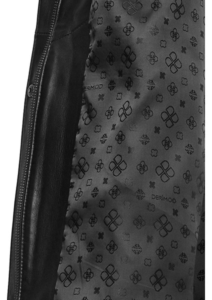 Luisa Kadın Siyah Deri Ceket 24WGD5172U4