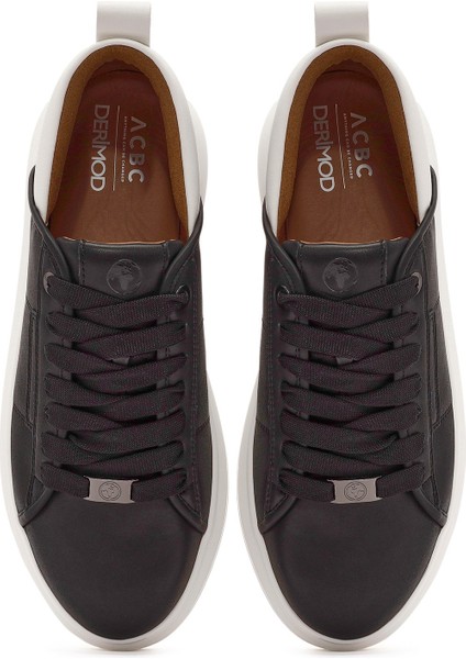 Acbc x Erkek Siyah Bağcıklı Sneaker 24WFD760018