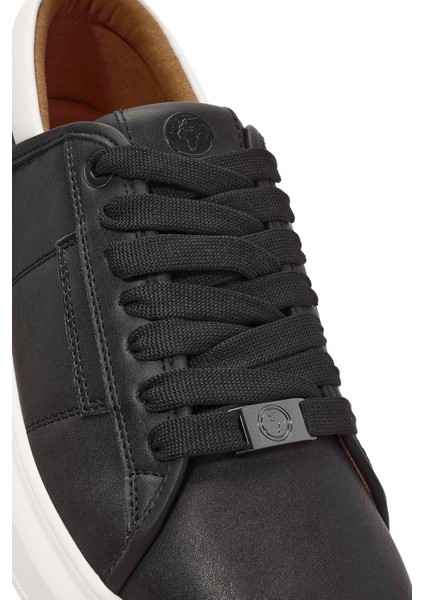 Acbc x Erkek Siyah Bağcıklı Sneaker 24WFD760018