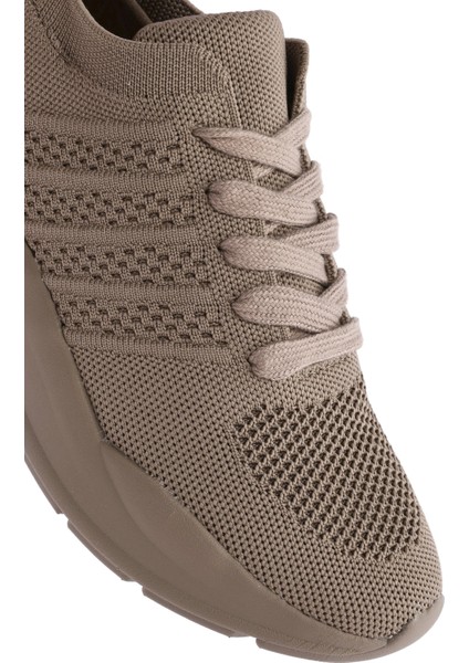 Zero Kadın Vizon Bağcıklı Kalın Tabanlı Sneaker 25sfd43146f