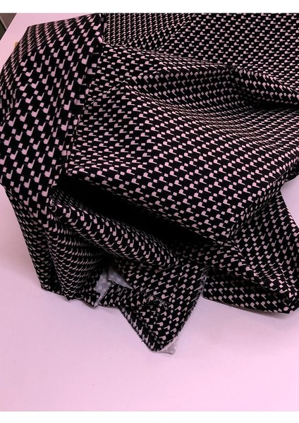 Gabardin Likralı Desenli Kumaş-Pantolon, Etek, Ceket-En 150CM fırsatları
