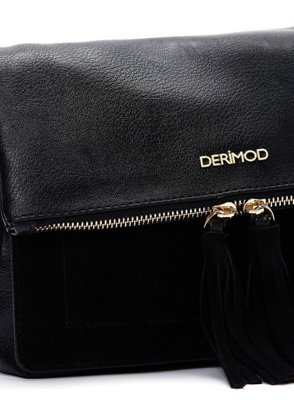 Kadın Siyah Uzun Askılı Çapraz Çanta 25SBD210514