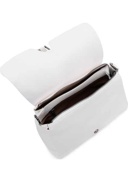 Kadın Beyaz Uzun Askılı Çapraz Çanta 25SBD2102FT