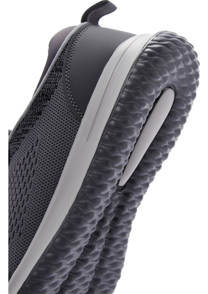 Zero Erkek Gri Bağcıklı Kalın Tabanlı Kumaş Sneaker 25SFD69046F