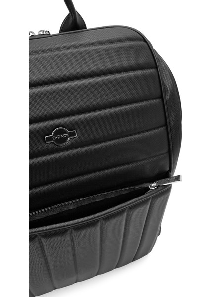 D-Pack Erkek Siyah Kumaş Sırt Çantası 24WBD30216F