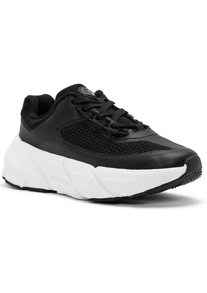 Acbc x Derimod Kadın Siyah Bağcıklı Sneaker 24WFD435414