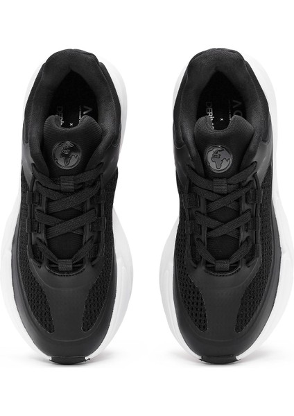 Acbc x Derimod Kadın Siyah Bağcıklı Sneaker 24WFD435414