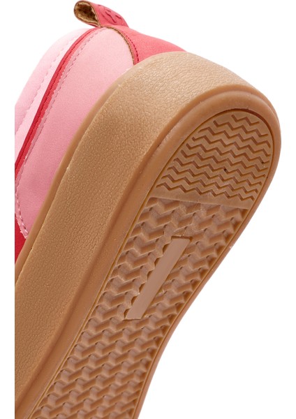 Acbc x Kadın Pembe Bağcıklı Süet Sneaker 24WFD435310