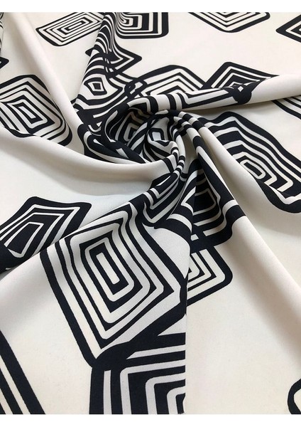 Geometrik Desenli Kumaş-Elbise, Tunik Ferace-En 150CM modelleri