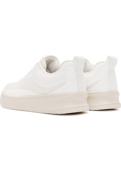 Acbc x Erkek Beyaz Bağcıklı Sneaker 24WFD76036F