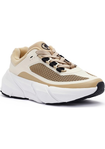 Acbc x Derimod Kadın Bej Bağcıklı Sneaker 24WFD435414