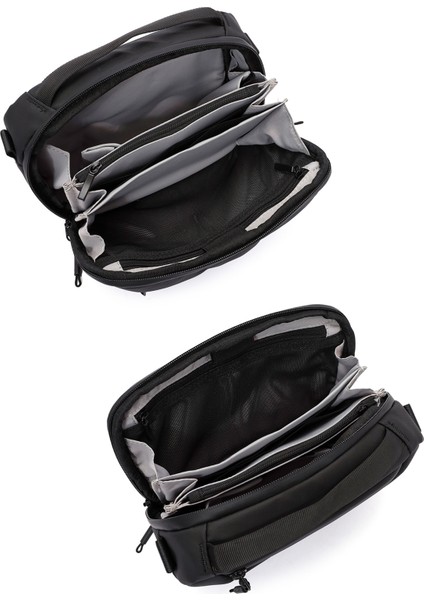 D-Pack Erkek Siyah Kumaş Çapraz Çanta 24WBD30066F