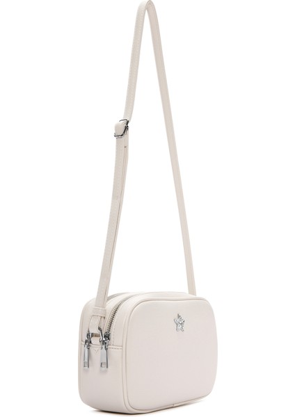 Kadın Krem Uzun Askılı Çapraz Çanta 25SBD280418