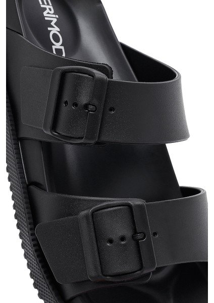 Erkek Siyah Terlik 25SFD6970PV