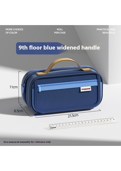 Kırtasiye Çantası Vintage Kalem Kutusu Büyük Kapasiteli Kalem Kutusu (Yurt Dışından)