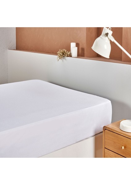 Turkuaz Pamuklu Sıvı Geçirmez Alez, Rahat ve Konforlu Uyku Deneyimi Sağlar