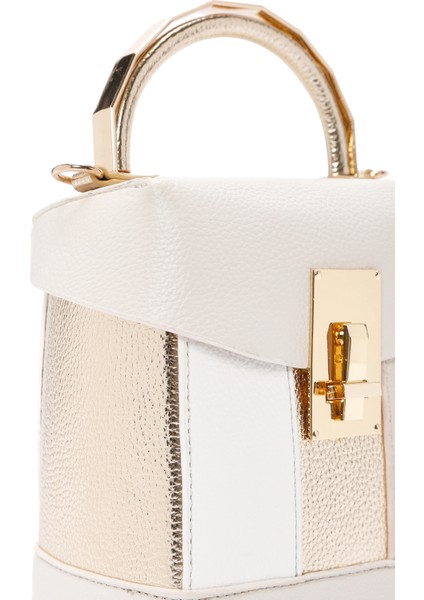 Kadın Krem Uzun Askılı Çapraz Çanta 25SBD240114